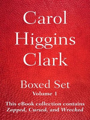 cover image of Carol Higgins Clark Boxed Set--Volume 1